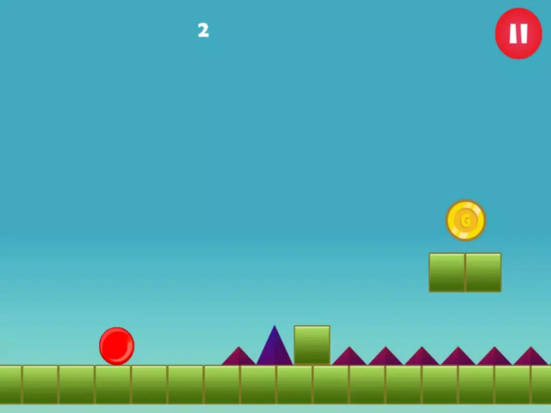 Capturas de pantalla de Red Ball Jumping Bounce iPad 