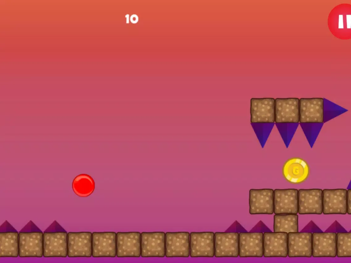 Capturas de pantalla de Red Ball Jumping Bounce iPad 
