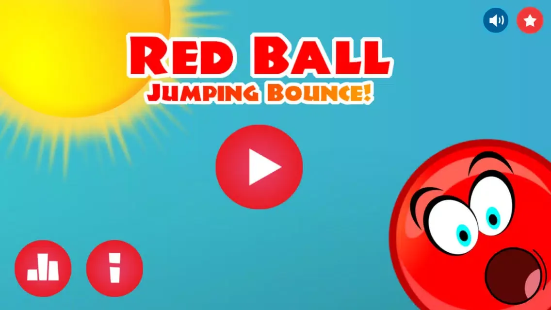 Capturas de pantalla de Red Ball Jumping Bounce