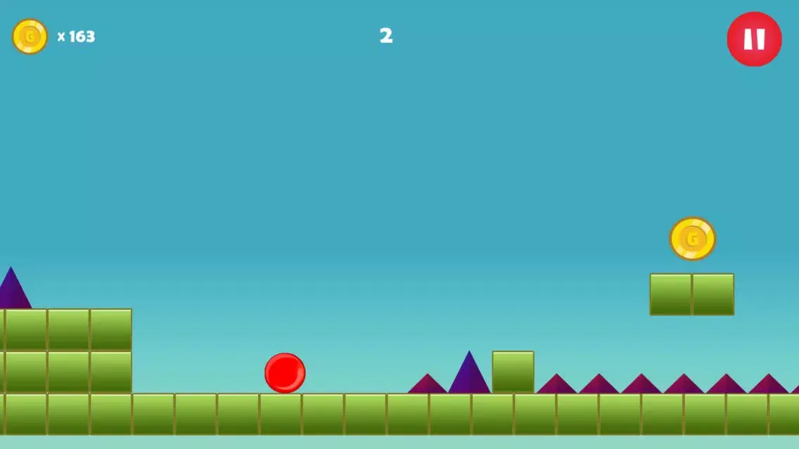 Capturas de pantalla de Red Ball Jumping Bounce