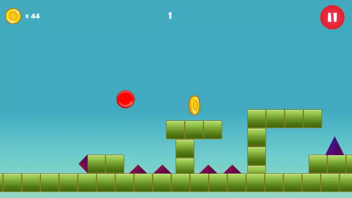 Capturas de pantalla de Red Ball Jumping Bounce