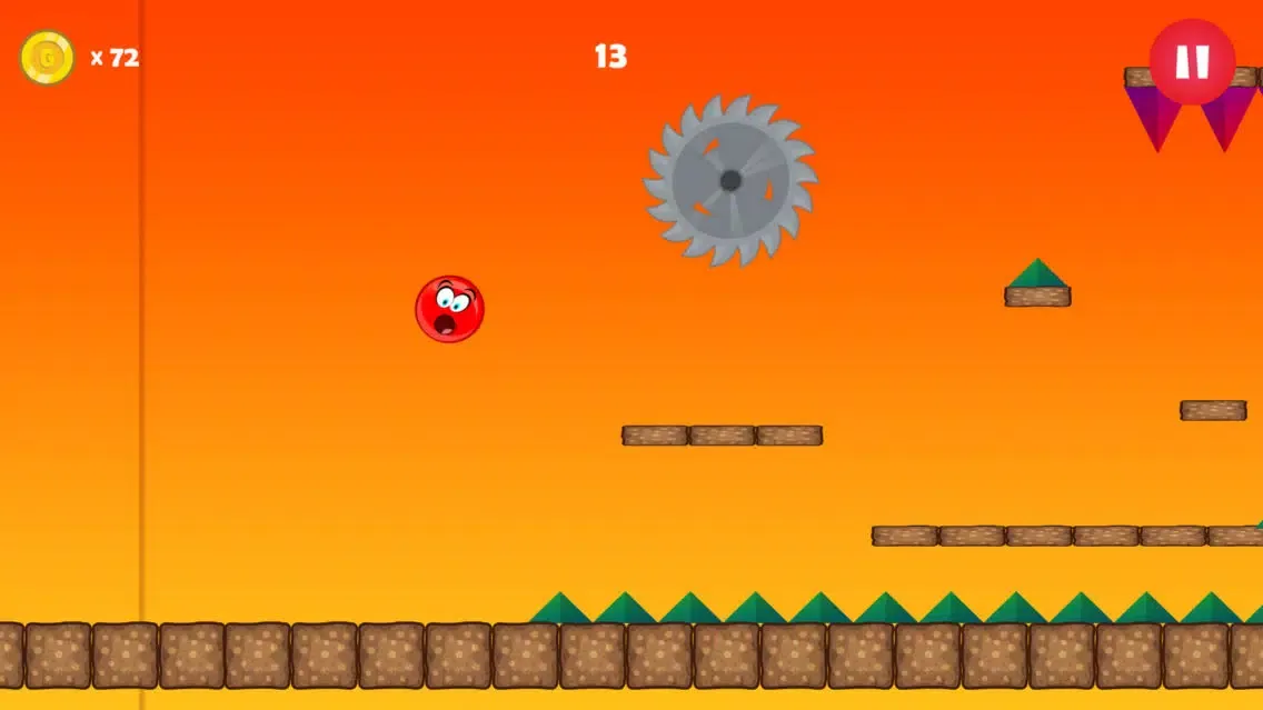 Capturas de pantalla de Red Ball Jumping Bounce