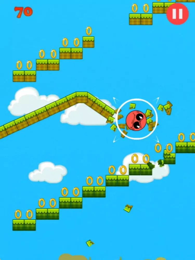 تصاویر Red Ball Smashy Fall iPad 