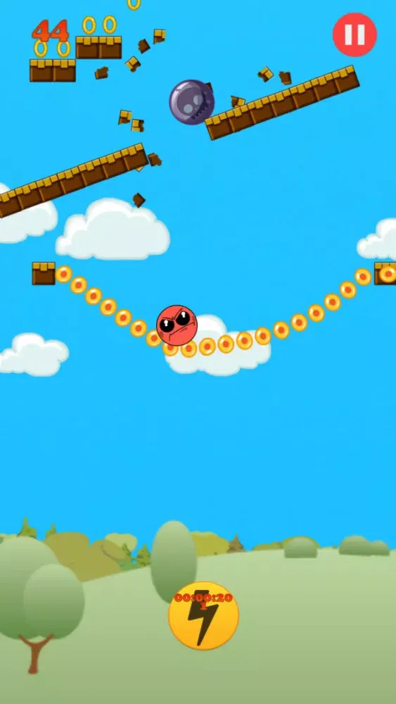 تصاویر Red Ball Smashy Fall