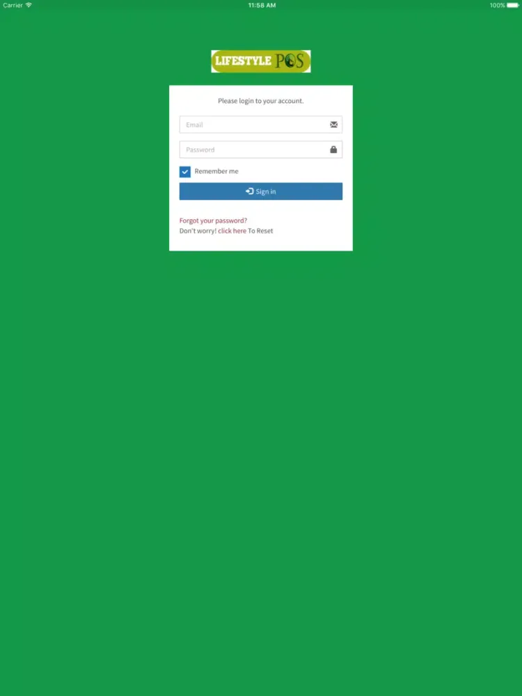 LifeStyle POS iPad 應用截圖