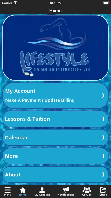 Capturas de pantalla de Lifestyle Swimming Instruction