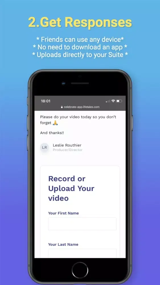 Celebrate: group video gifts Screenshots