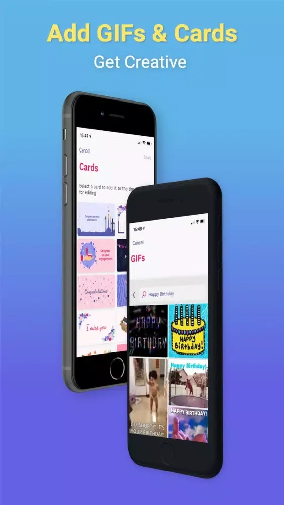 Celebrate: group video gifts Screenshots