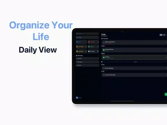 تصاویر Life App - Organize Your Life iPad 