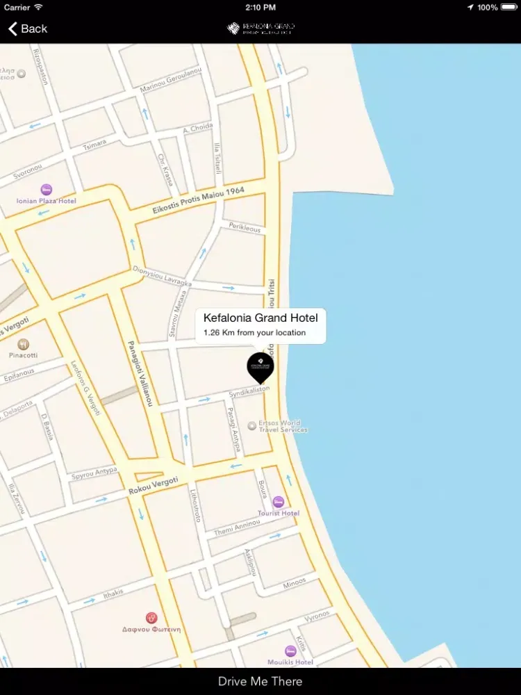 Kefalonia Grand Hotel iPad 應用截圖