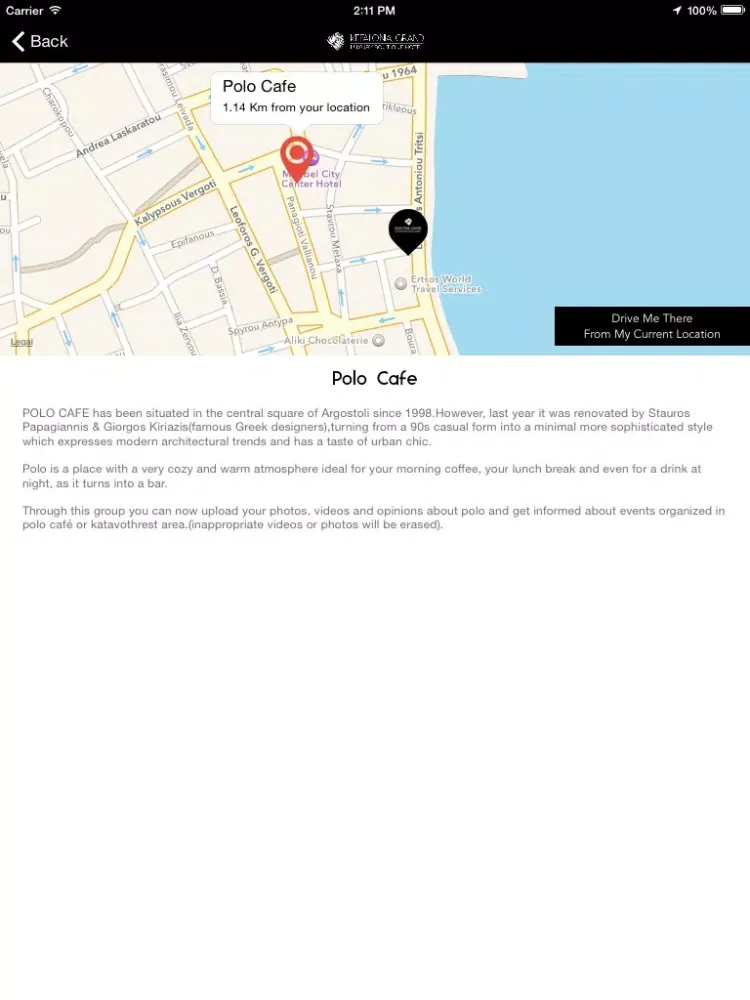 Kefalonia Grand Hotel iPad 應用截圖