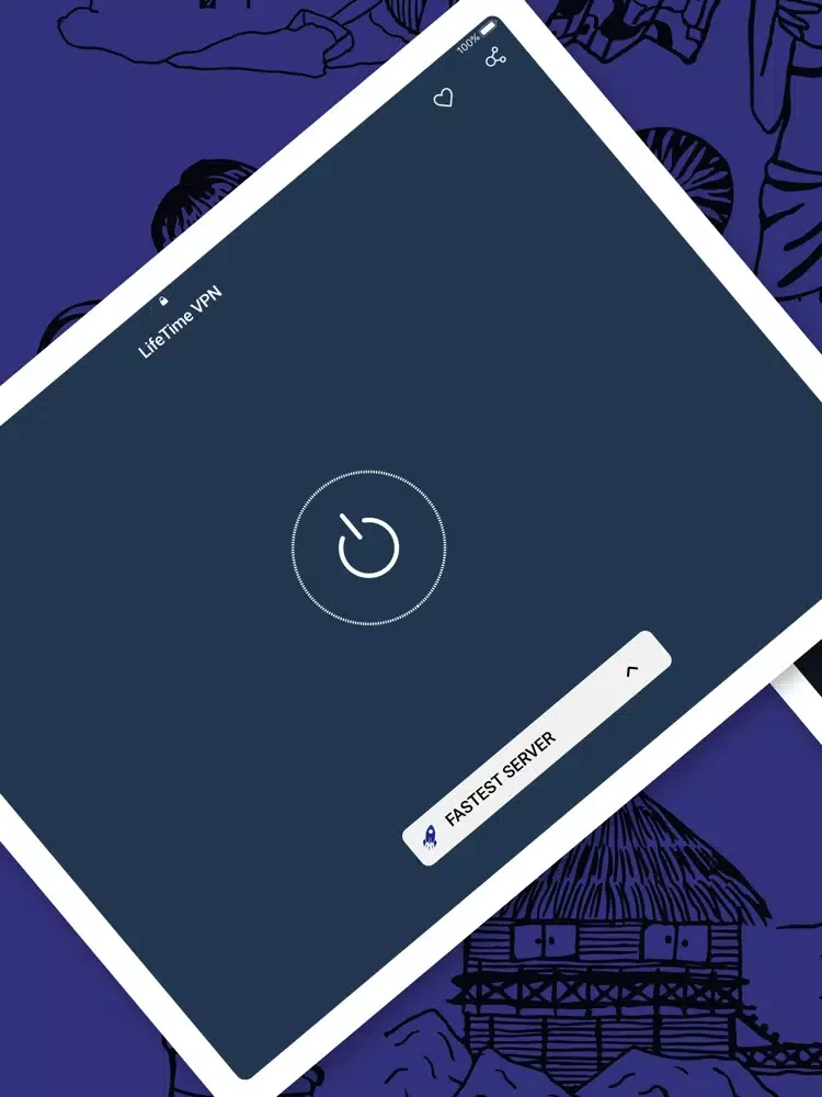 Ảnh chụp màn hình của Fast VPN and Best VPN for Life iPad 