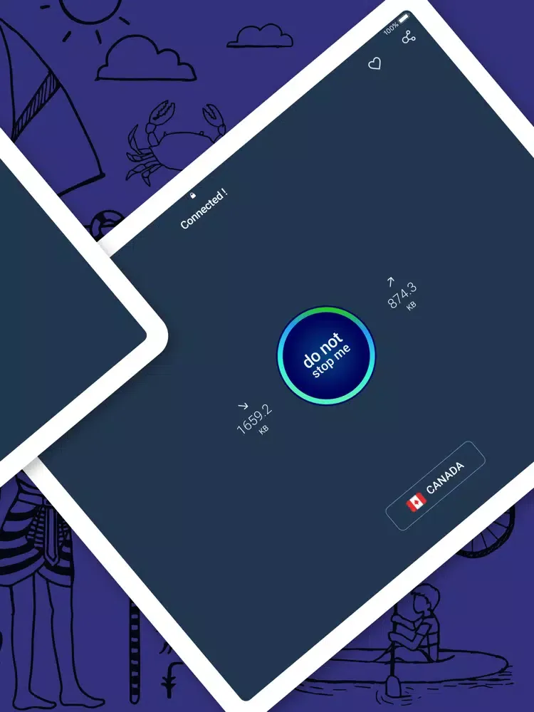Ảnh chụp màn hình của Fast VPN and Best VPN for Life iPad 