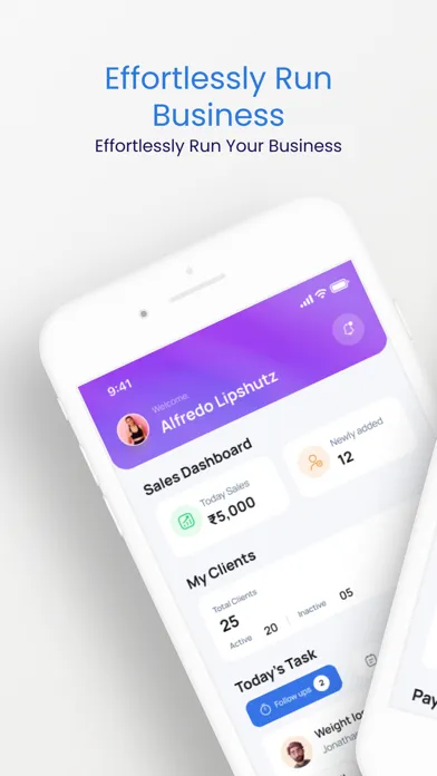 NutriSwift - App for Dietician Ekran Görüntüleri