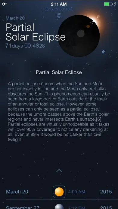 تصاویر Solar and Lunar Eclipses - Full and Partial Eclipse Calendar