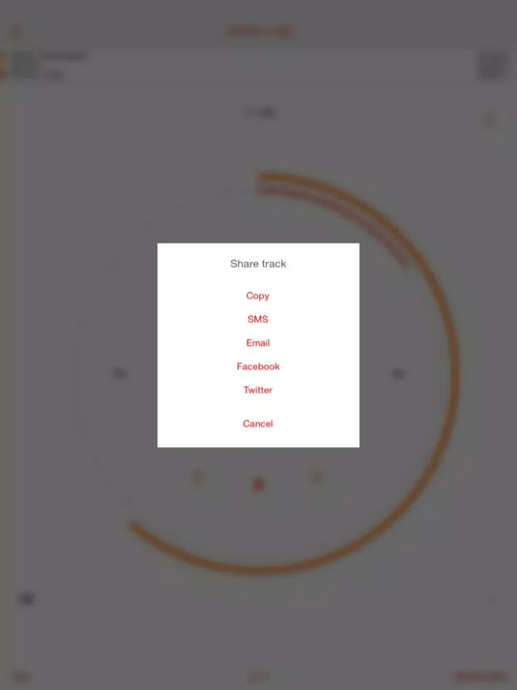 Tangkapan skrin Cloud Player Deluxe iPad 