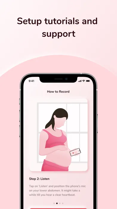 My Baby Heart Sounds App سکرین شاٹس