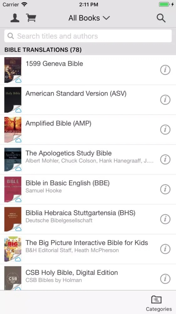 Bible Studies for Life Screenshots