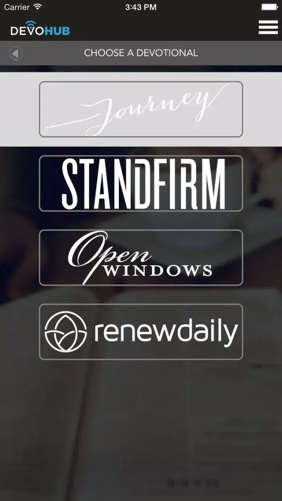 Capturas de pantalla de DevoHub: Daily Devotions