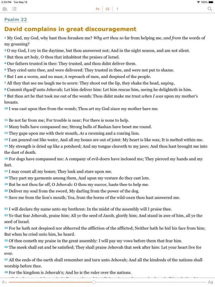 Explore the Bible iPad 应用截图