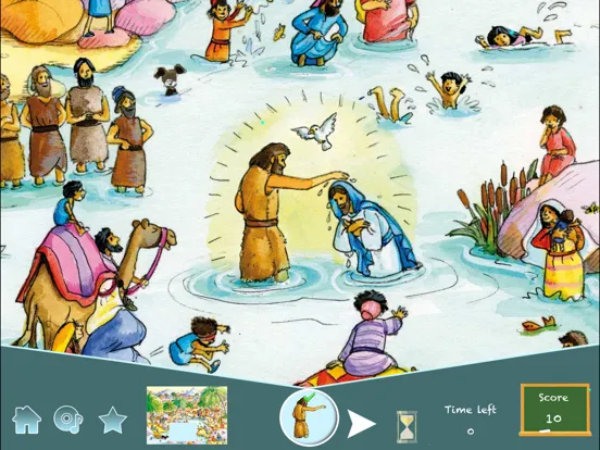 Look & Find Bible - New Testament iPad  Screenshots