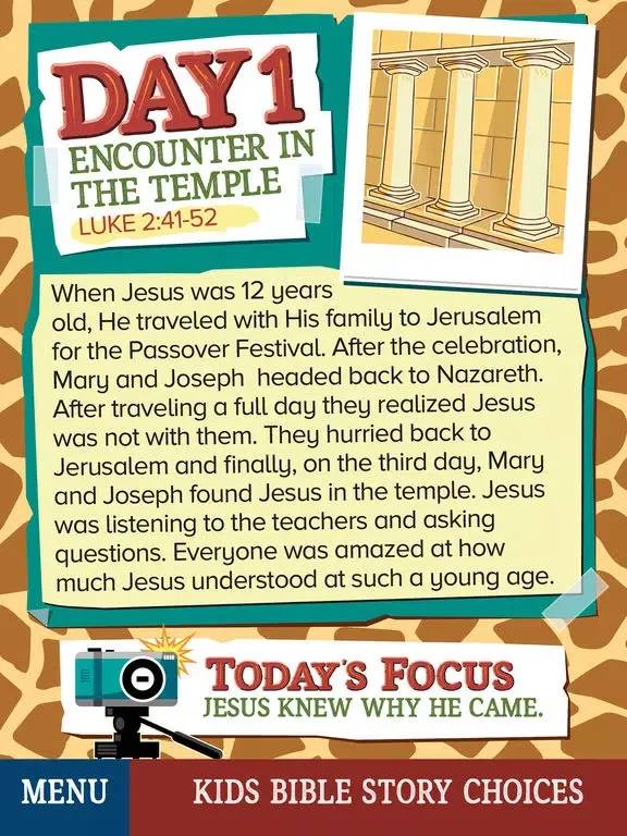 LifeWay VBS In the Wild iPad  Screenshots