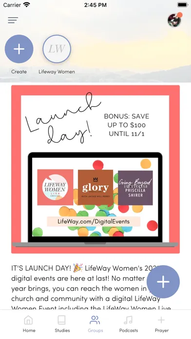 Lifeway Women Screenshots