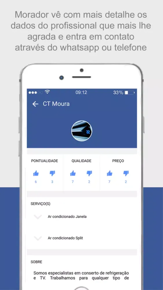 Capturas de tela do Rio2Servicos