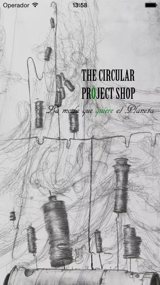 Tangkapan skrin The Circular Project Shop