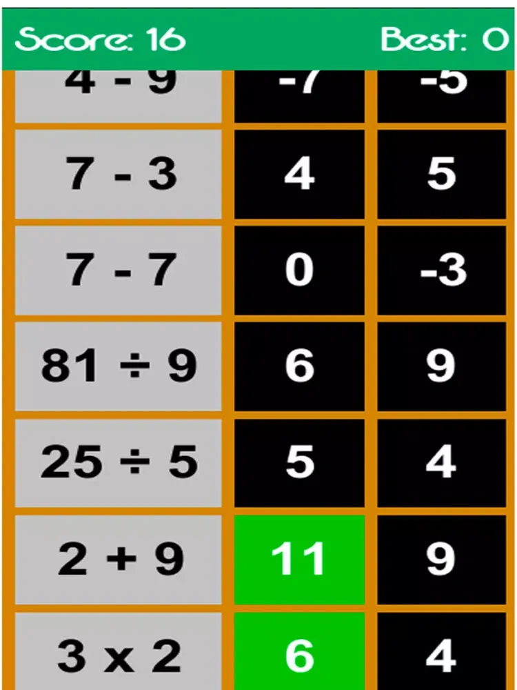 Kids Math Tiles Puzzle iPad  스크린샷