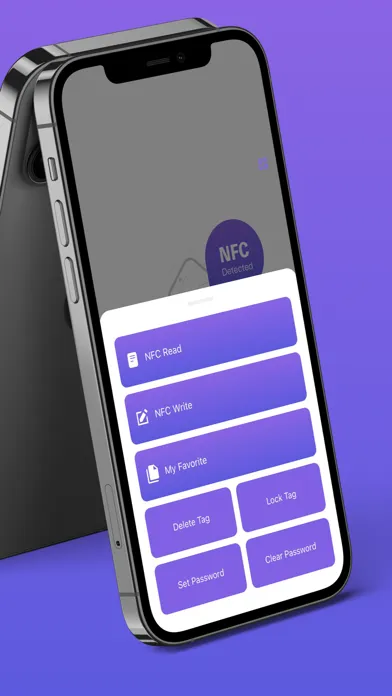 Tangkapan layar Lite NFC Product
