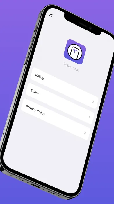 Tangkapan layar Lite NFC Product