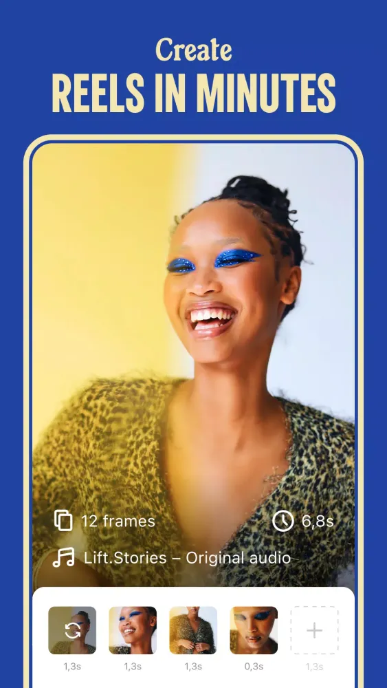 Lift: Reels & Stories Maker Screenshots