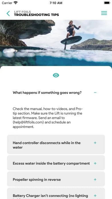 Lift eFoil - Quickstart App应用截图