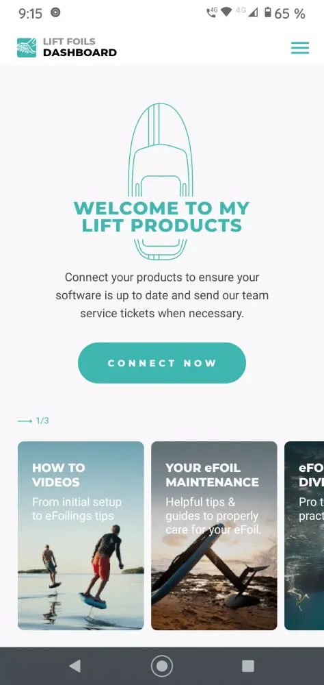 ภาพหน้าจอของ Lift