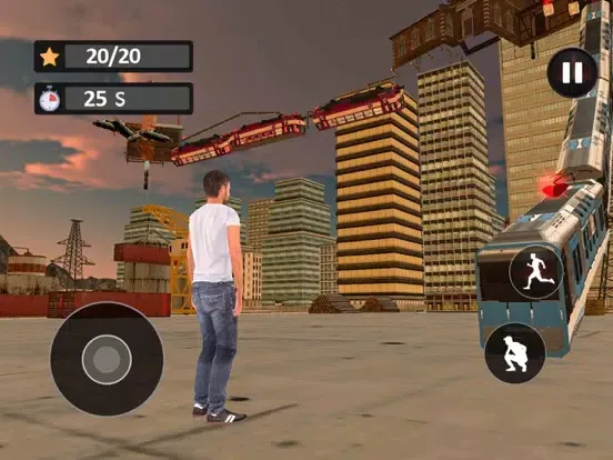 Capturas de tela do Chained Together Climb Up 3D iPad 