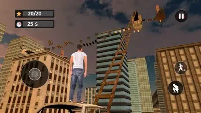 Capturas de tela do Chained Together Climb Up 3D