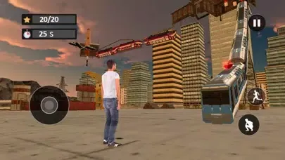 Capturas de tela do Chained Together Climb Up 3D
