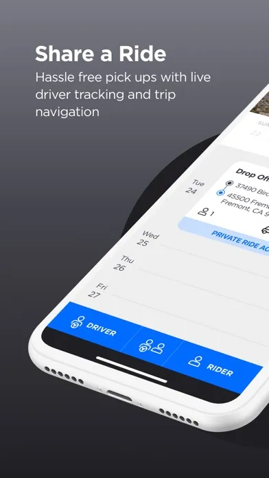 Tesla Go Carpool Screenshots