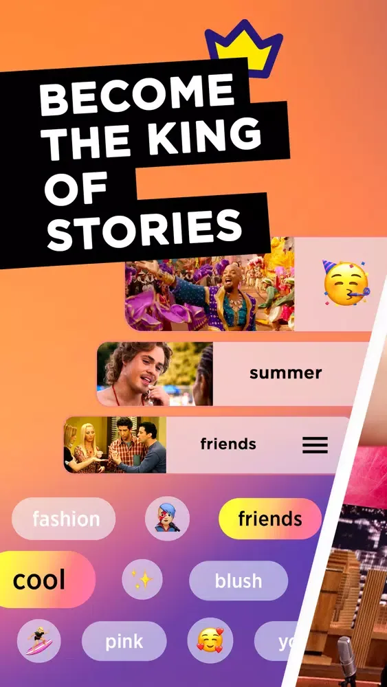 Capturas de pantalla de King of Stories: story editor