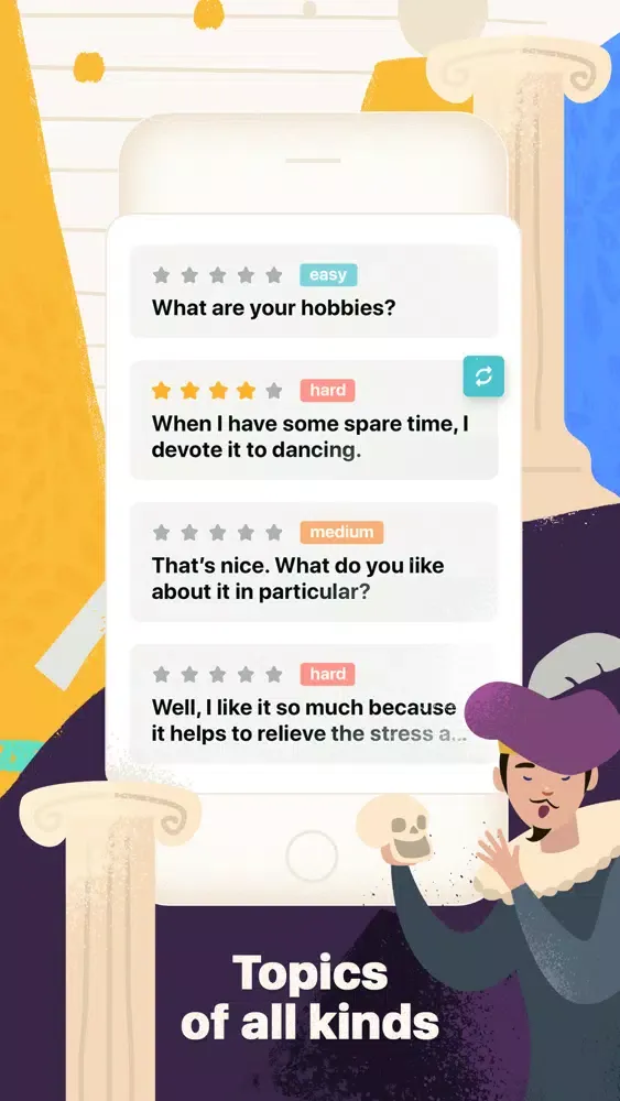 Zrzuty ekranu Speech Up - Language Learning