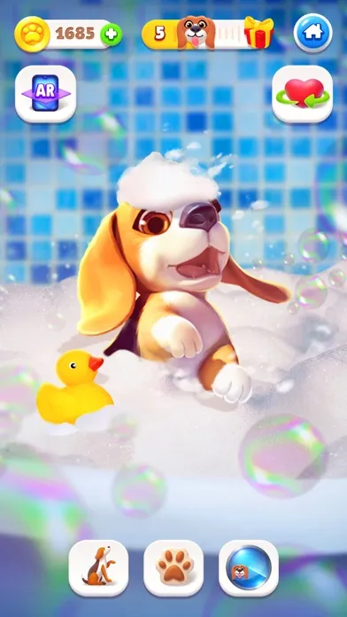 Tamadog - Puppy Pet Dog Games स्क्रीनशॉट