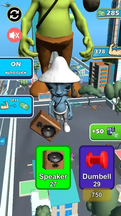 Скриншоты Lifting Smurf Cat
