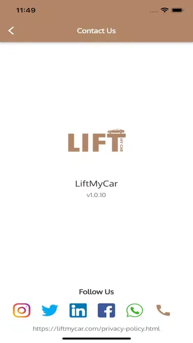 Capturas de pantalla de LiftMyCar