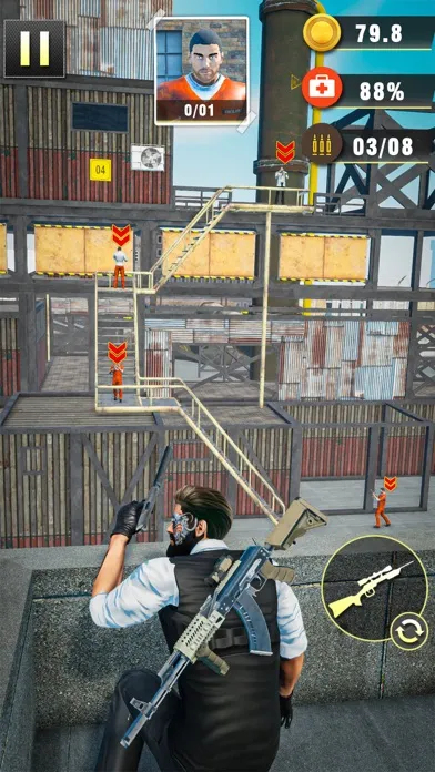 Screenshot di Agent Hunt Shooting Games 3D