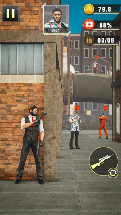 Screenshot di Agent Hunt Shooting Games 3D
