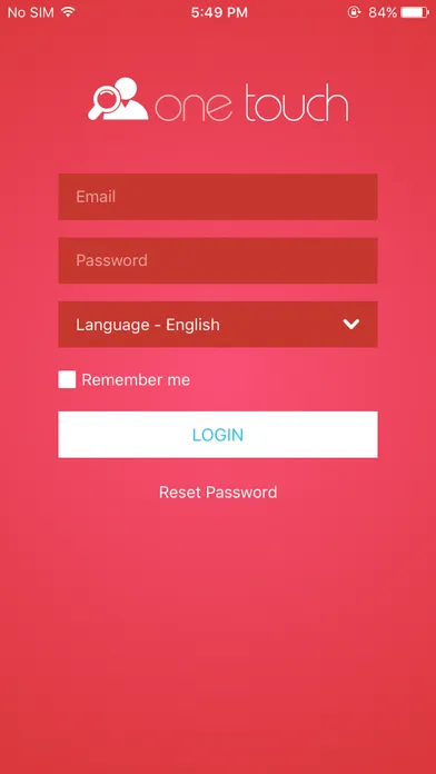 Tangkapan skrin OneTouch-LF