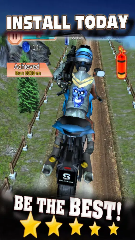 Tangkapan layar Motor City Fighter - Racing Game