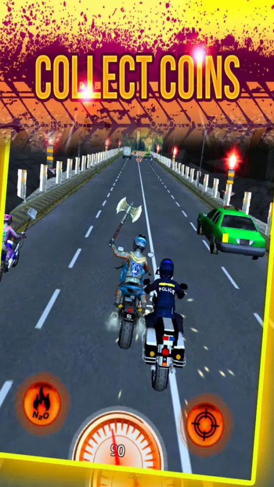 Motor Gunter Fight - Racing Shooter سکرین شاٹس