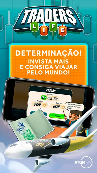 Capturas de tela do Trader's Life